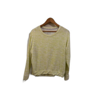 MNY Marc New York Performance Lime Space Dye Crewneck Sweatshirt - Size S